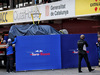 TEST F1 BARCELLONA 19 FEBBRAIO, The Scuderia Toro Rosso STR14 of Alexander Albon (THA) Scuderia Toro Rosso is recovered back to the pits on the back of a truck.
19.02.2019.