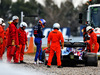 TEST F1 BARCELLONA 19 FEBBRAIO, Alexander Albon (THA) Scuderia Toro Rosso STR14 in the gravel trap.
19.02.2019.