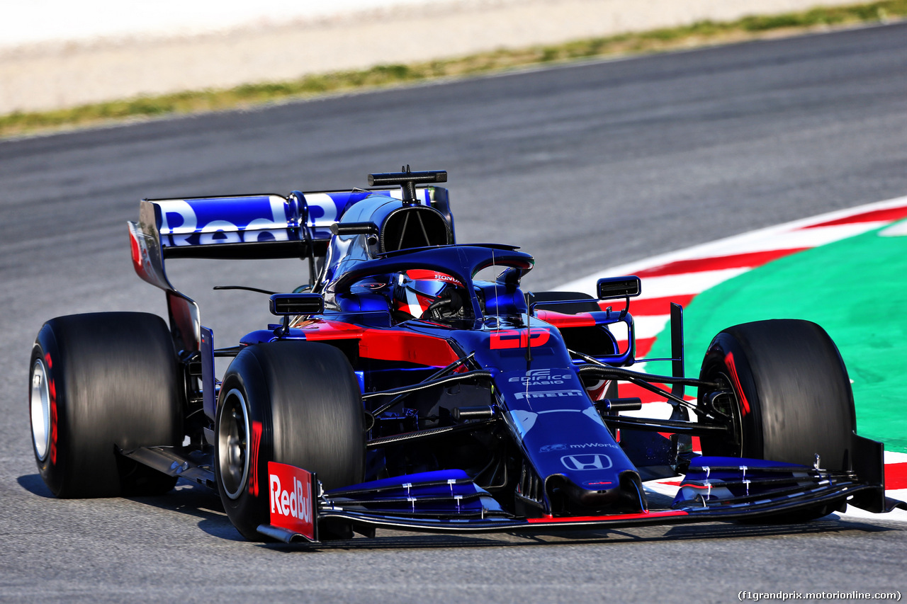 TEST F1 BARCELLONA 1 MARZO, Daniil Kvyat (RUS) Scuderia Toro Rosso STR14.
01.03.2019.