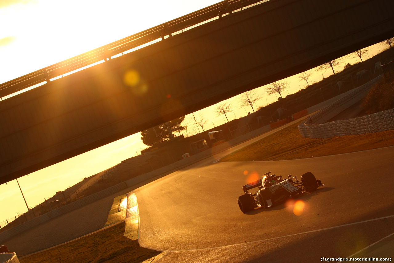 TEST F1 BARCELLONA 20 FEBBRAIO, Antonio Giovinazzi (ITA) Alfa Romeo Racing C38
