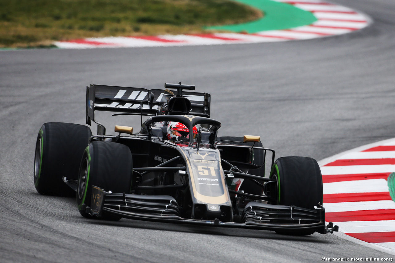 TEST F1 BARCELLONA 20 FEBBRAIO, Pietro Fittipaldi (BRA) Haas VF-19 Test Driver.
20.02.2019.