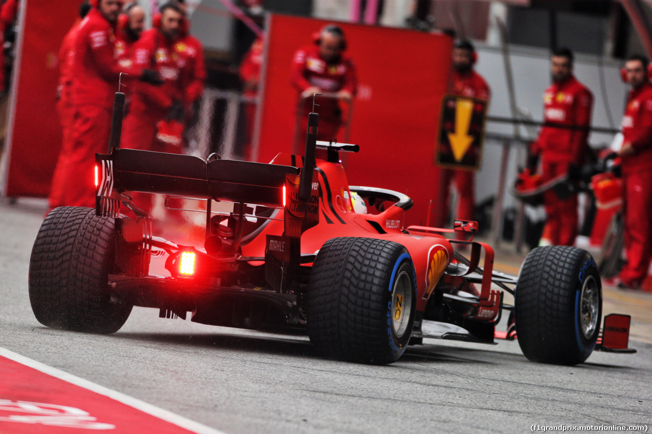 TEST F1 BARCELLONA 20 FEBBRAIO, Sebastian Vettel (GER) Ferrari SF90.
20.02.2019.