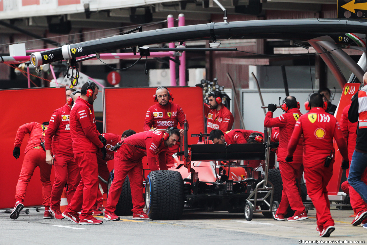 TEST F1 BARCELLONA 20 FEBBRAIO, Sebastian Vettel (GER) Ferrari SF90.
20.02.2019.