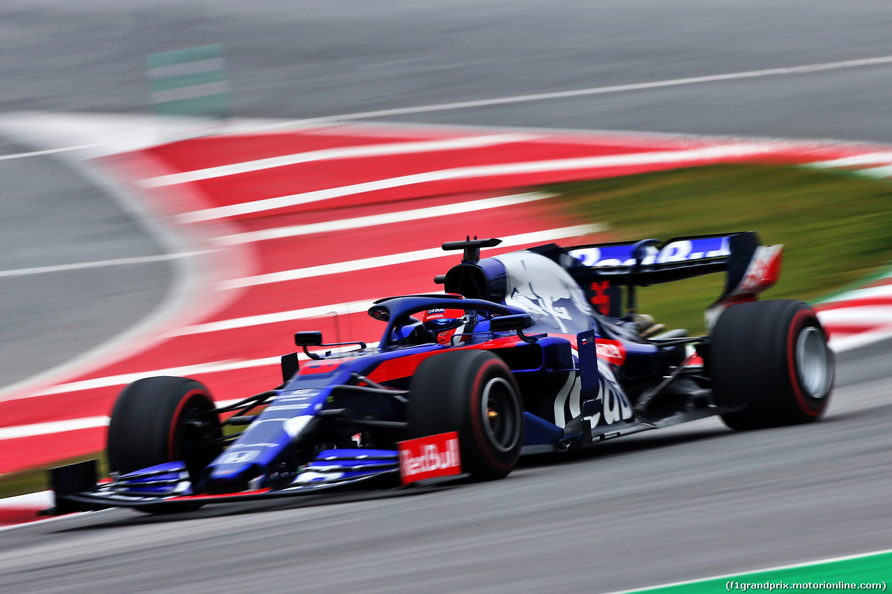 TEST F1 BARCELLONA 20 FEBBRAIO, Daniil Kvyat (RUS) Scuderia Toro Rosso STR14.
20.02.2019.