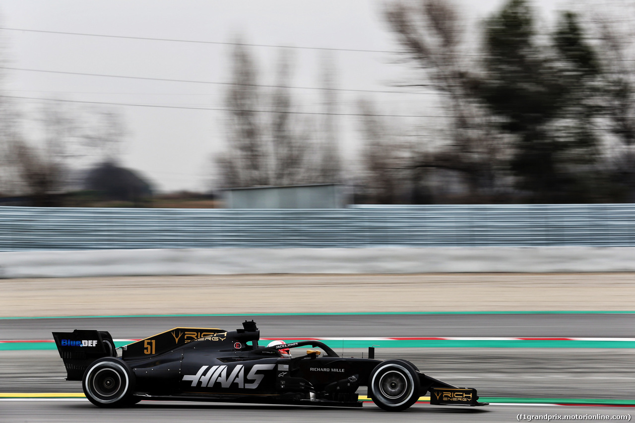 TEST F1 BARCELLONA 20 FEBBRAIO, Kevin Magnussen (DEN) Haas VF-19.
20.02.2019.