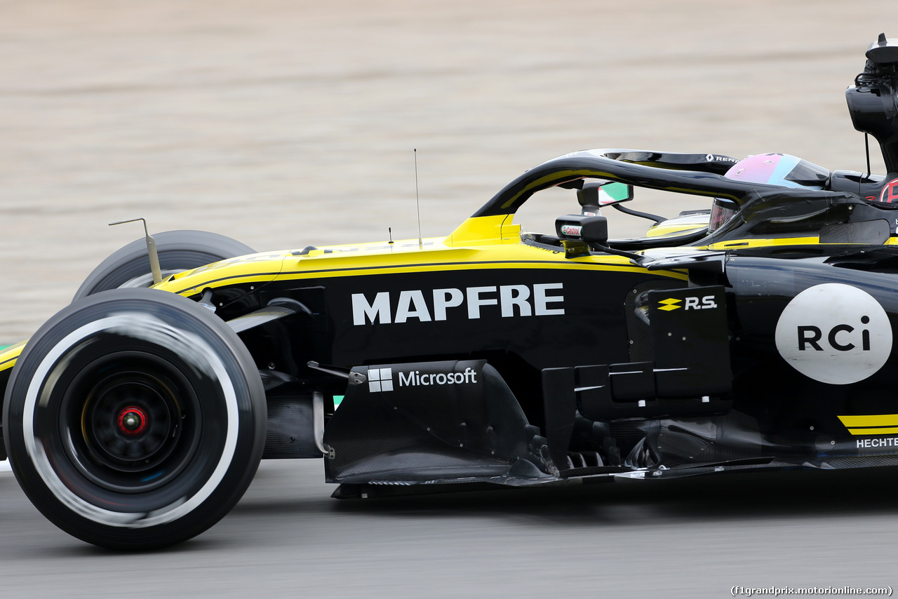 TEST F1 BARCELLONA 20 FEBBRAIO, Daniel Ricciardo (AUS), Renault F1 Team 
20.02.2019.