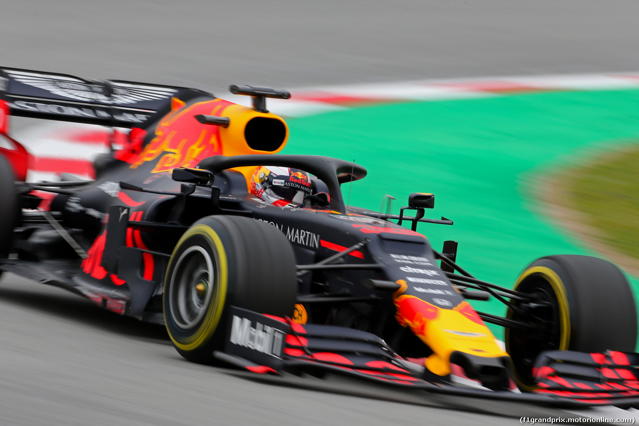 TEST F1 BARCELLONA 20 FEBBRAIO, Max Verstappen (NLD), Red Bull Racing 
20.02.2019.