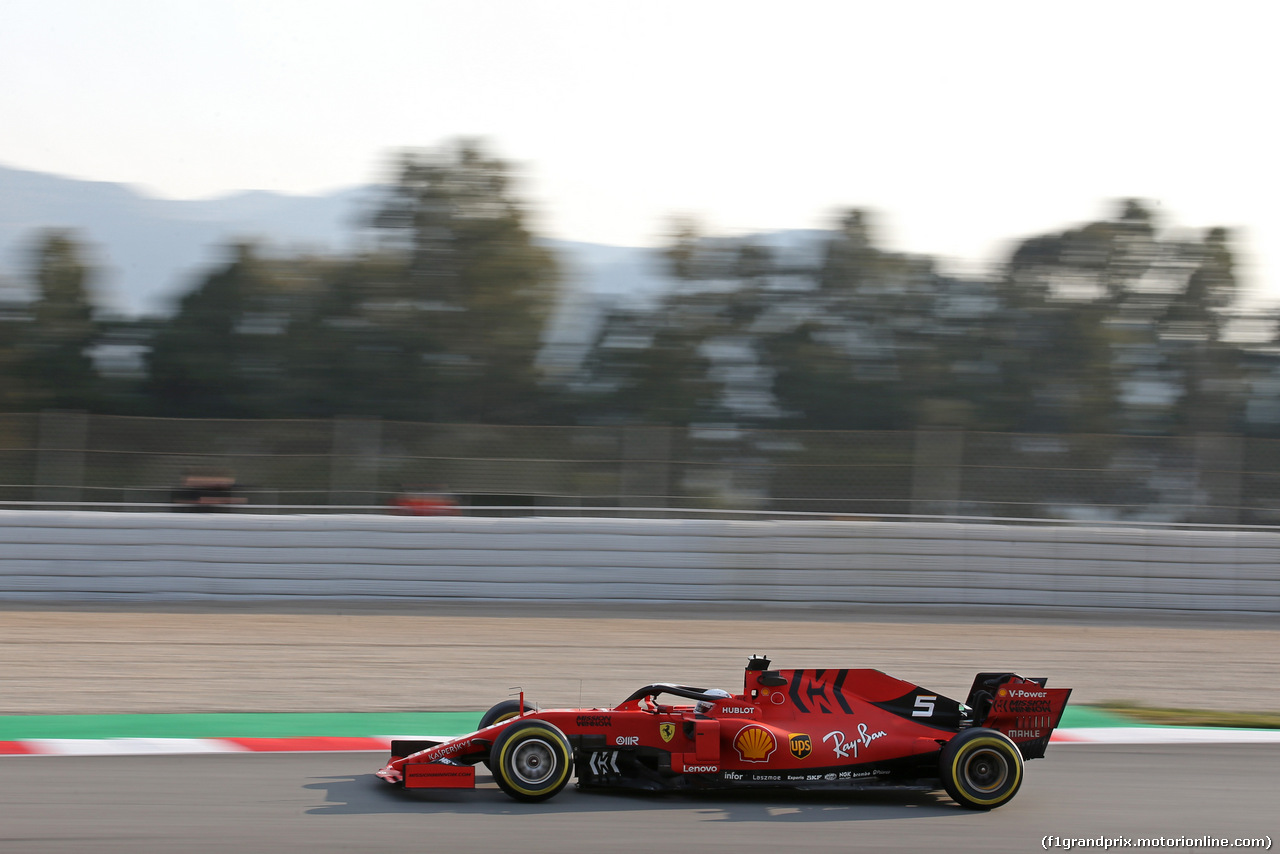 TEST F1 BARCELLONA 20 FEBBRAIO, Sebastian Vettel (GER), Ferrari 
20.02.2019.