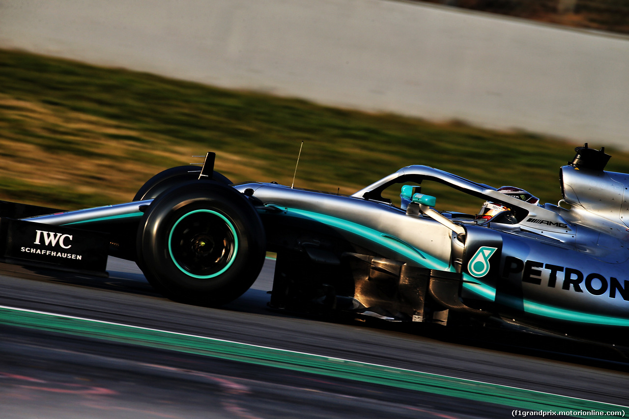TEST F1 BARCELLONA 20 FEBBRAIO, Lewis Hamilton (GBR) Mercedes AMG F1 W10.
20.02.2019.