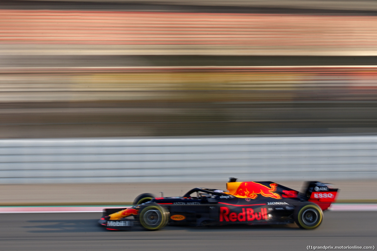 TEST F1 BARCELLONA 20 FEBBRAIO, Max Verstappen (NLD), Red Bull Racing 
20.02.2019.