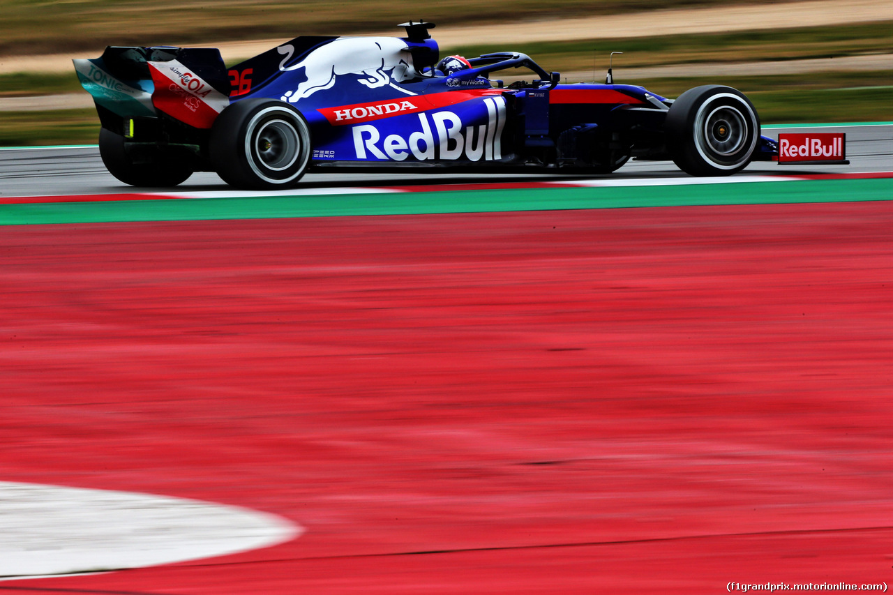 TEST F1 BARCELLONA 20 FEBBRAIO, Daniil Kvyat (RUS) Scuderia Toro Rosso STR14.
20.02.2019.