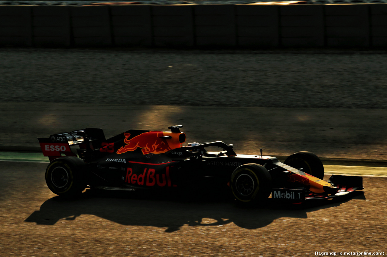 TEST F1 BARCELLONA 20 FEBBRAIO, Max Verstappen (NLD) Red Bull Racing RB14.
20.02.2019.