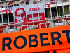 TEST F1 BARCELLONA 21 FEBBRAIO, Robert Kubica (POL) Williams Racing banners in the grandstand.
21.02.2019.