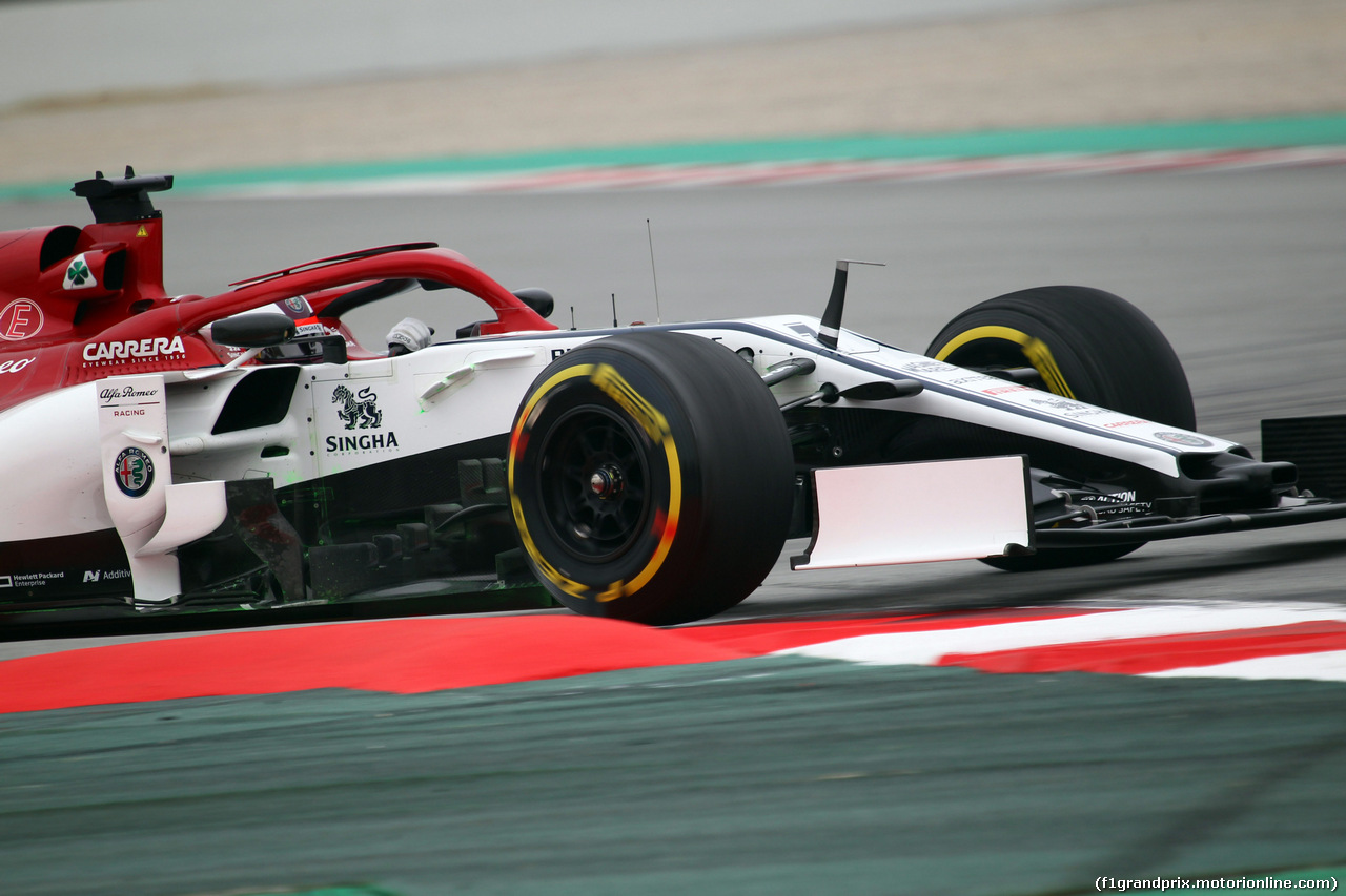 TEST F1 BARCELLONA 21 FEBBRAIO, Kimi Raikkonen (FIN) Alfa Romeo Racing C38