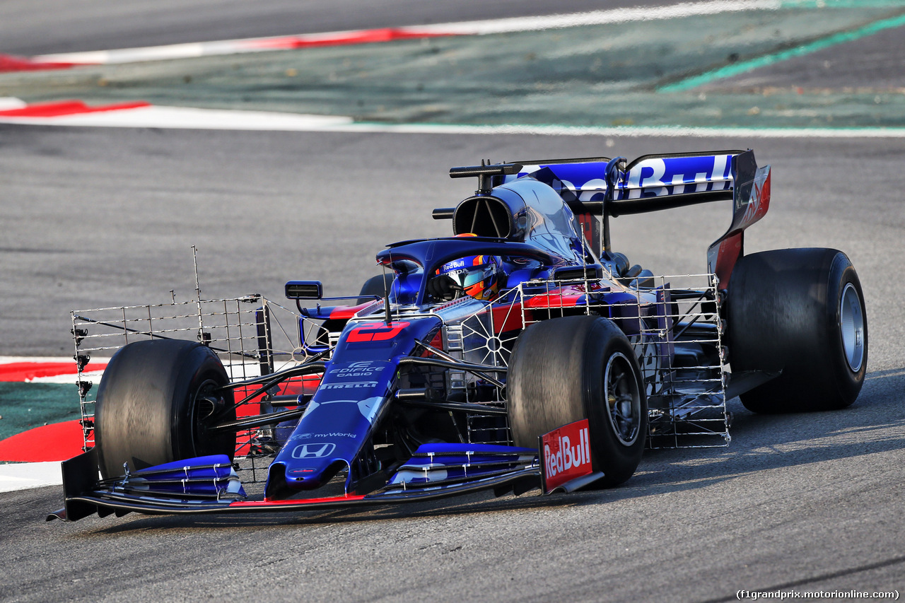 TEST F1 BARCELLONA 21 FEBBRAIO, Alexander Albon (THA) Scuderia Toro Rosso STR14.
21.02.2019.