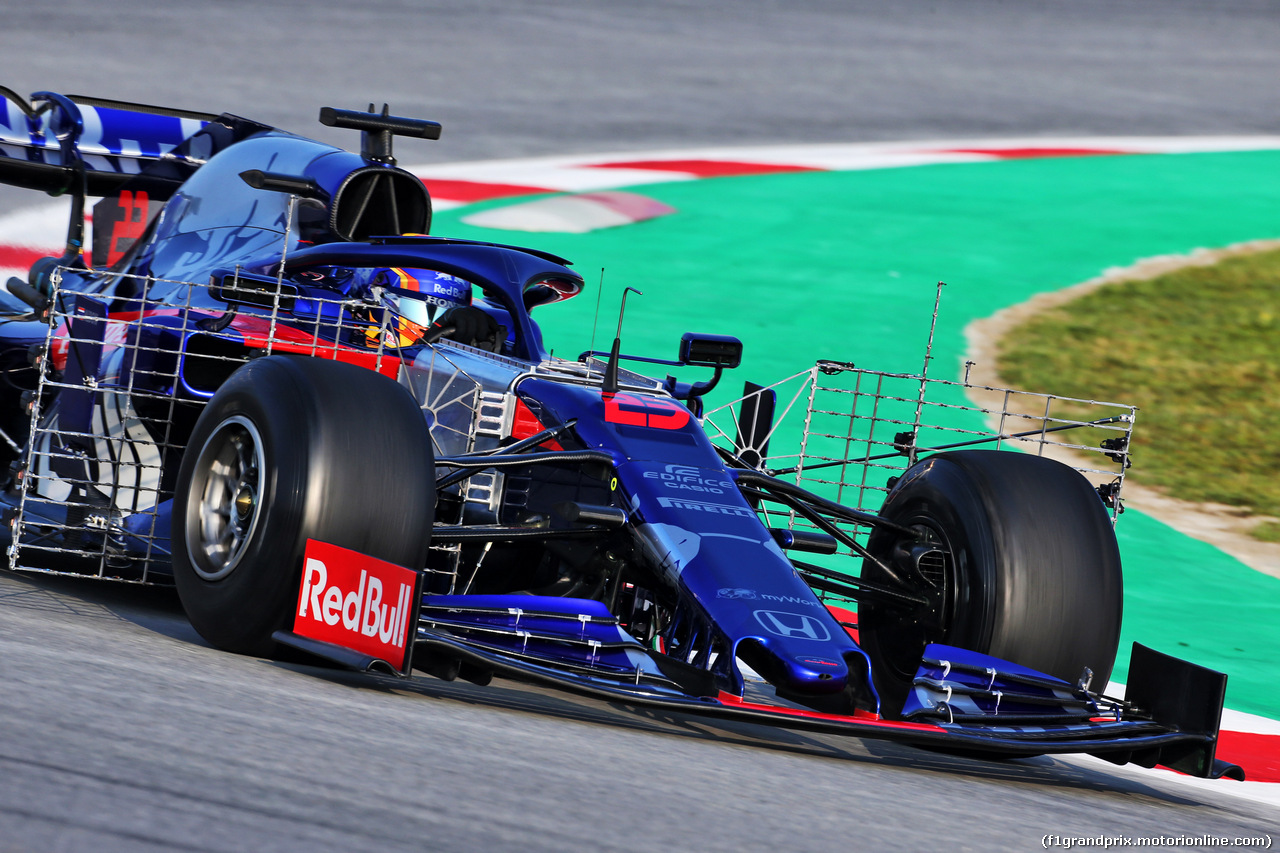 TEST F1 BARCELLONA 21 FEBBRAIO, Alexander Albon (THA) Scuderia Toro Rosso STR14.
21.02.2019.