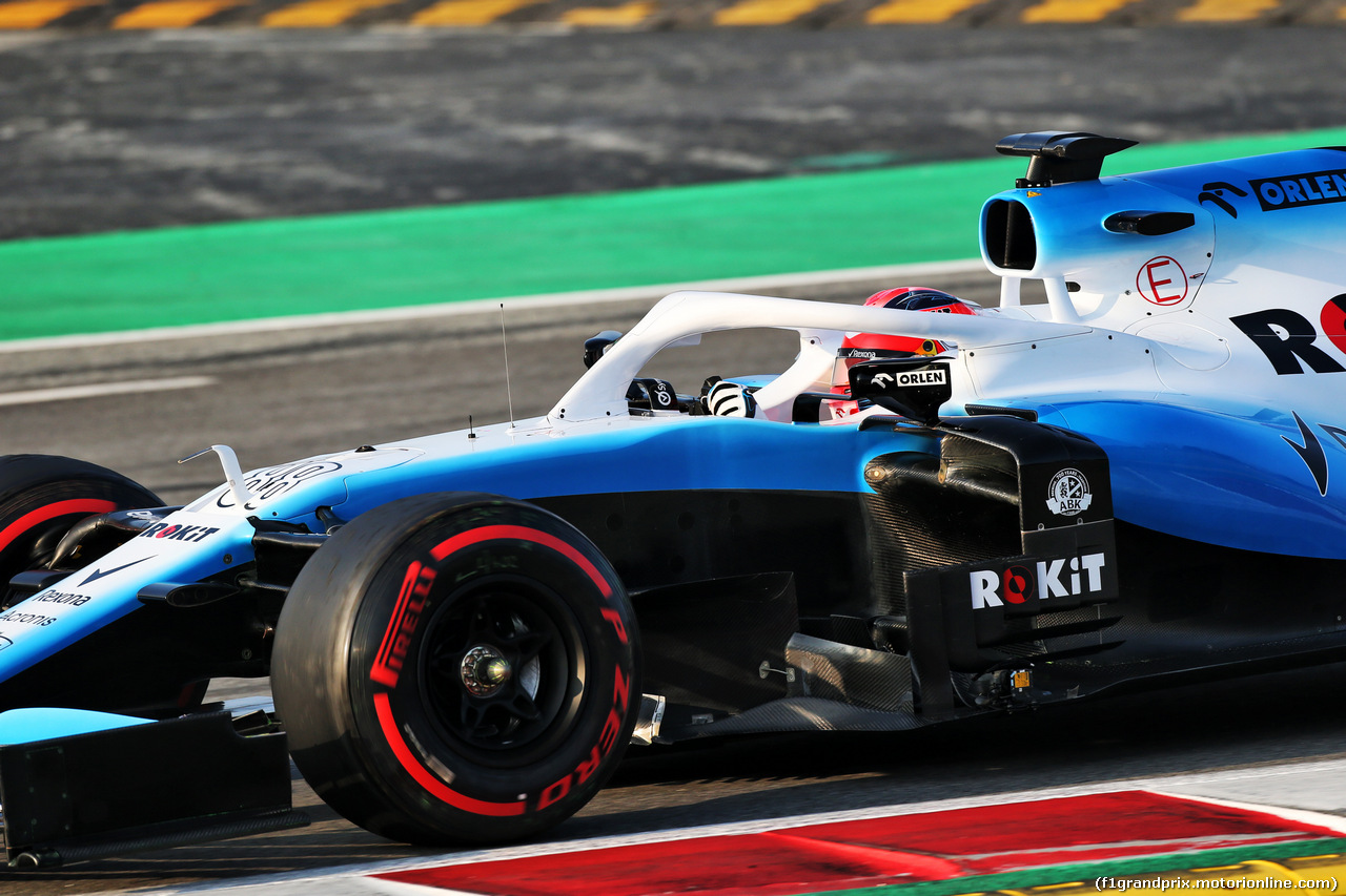 TEST F1 BARCELLONA 21 FEBBRAIO, Robert Kubica (POL) Williams Racing FW42.
21.02.2019.