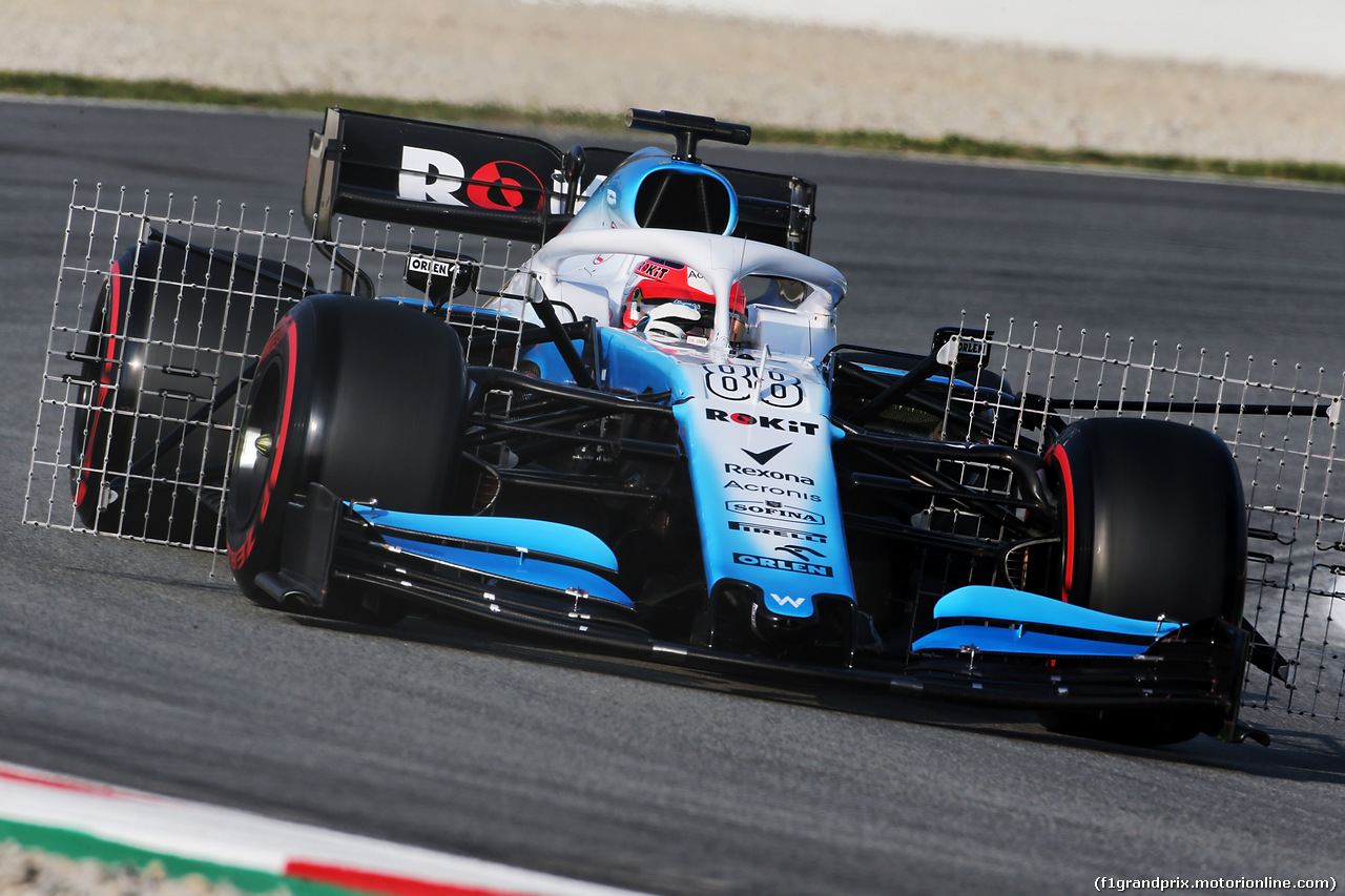 TEST F1 BARCELLONA 21 FEBBRAIO, Robert Kubica (POL) Williams Racing FW42.
21.02.2019.
