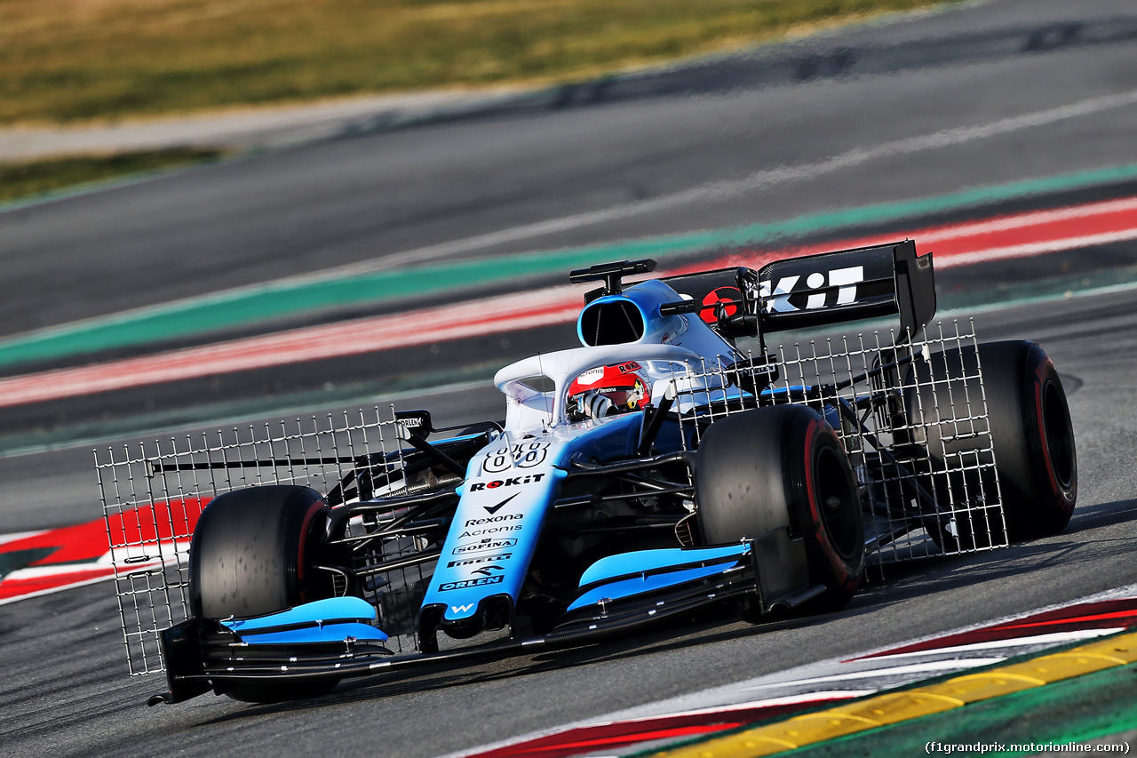 TEST F1 BARCELLONA 21 FEBBRAIO, Robert Kubica (POL) Williams Racing FW42.
21.02.2019.
