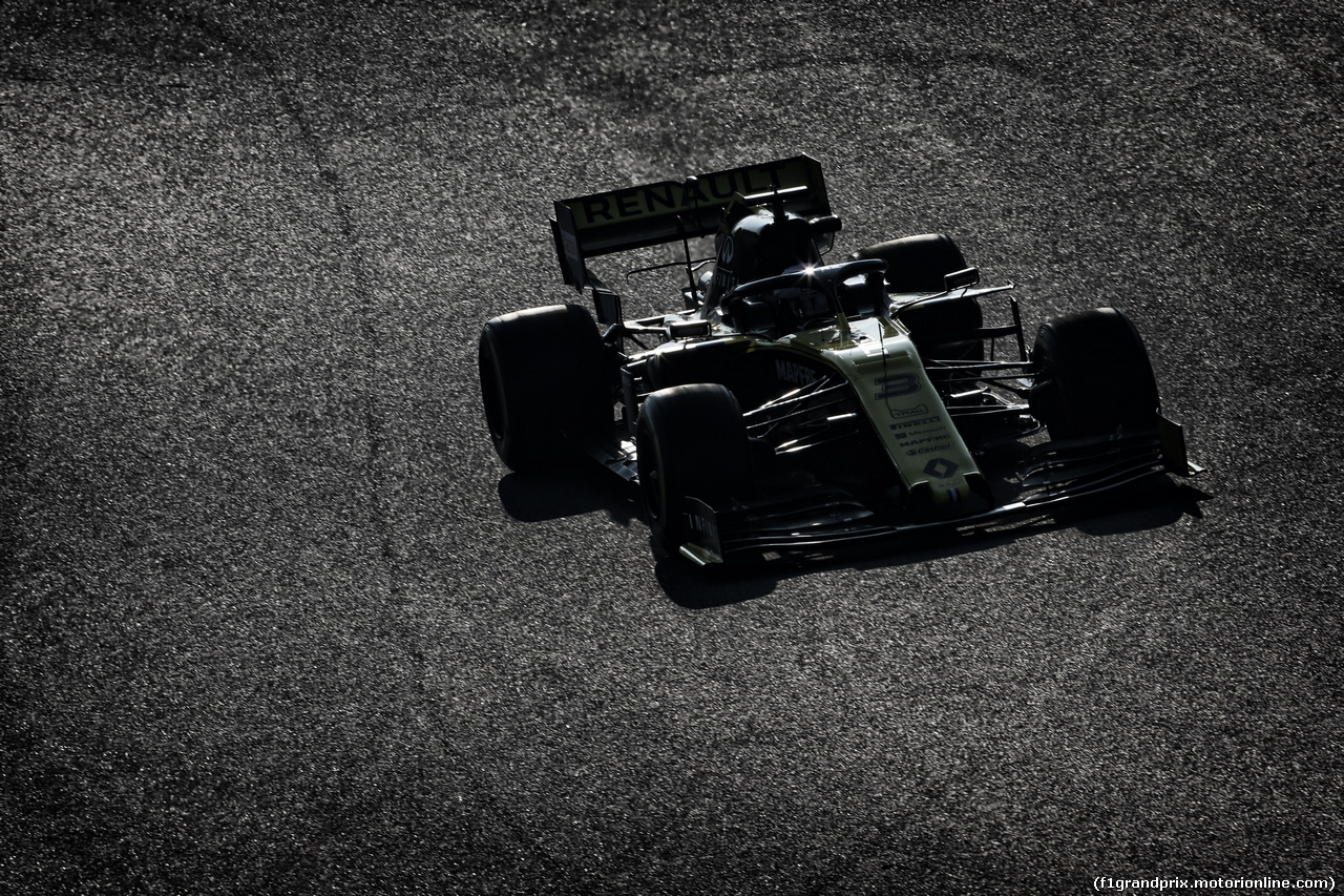 TEST F1 BARCELLONA 21 FEBBRAIO, Daniel Ricciardo (AUS) Renault Sport F1 Team RS19.
21.02.2019.