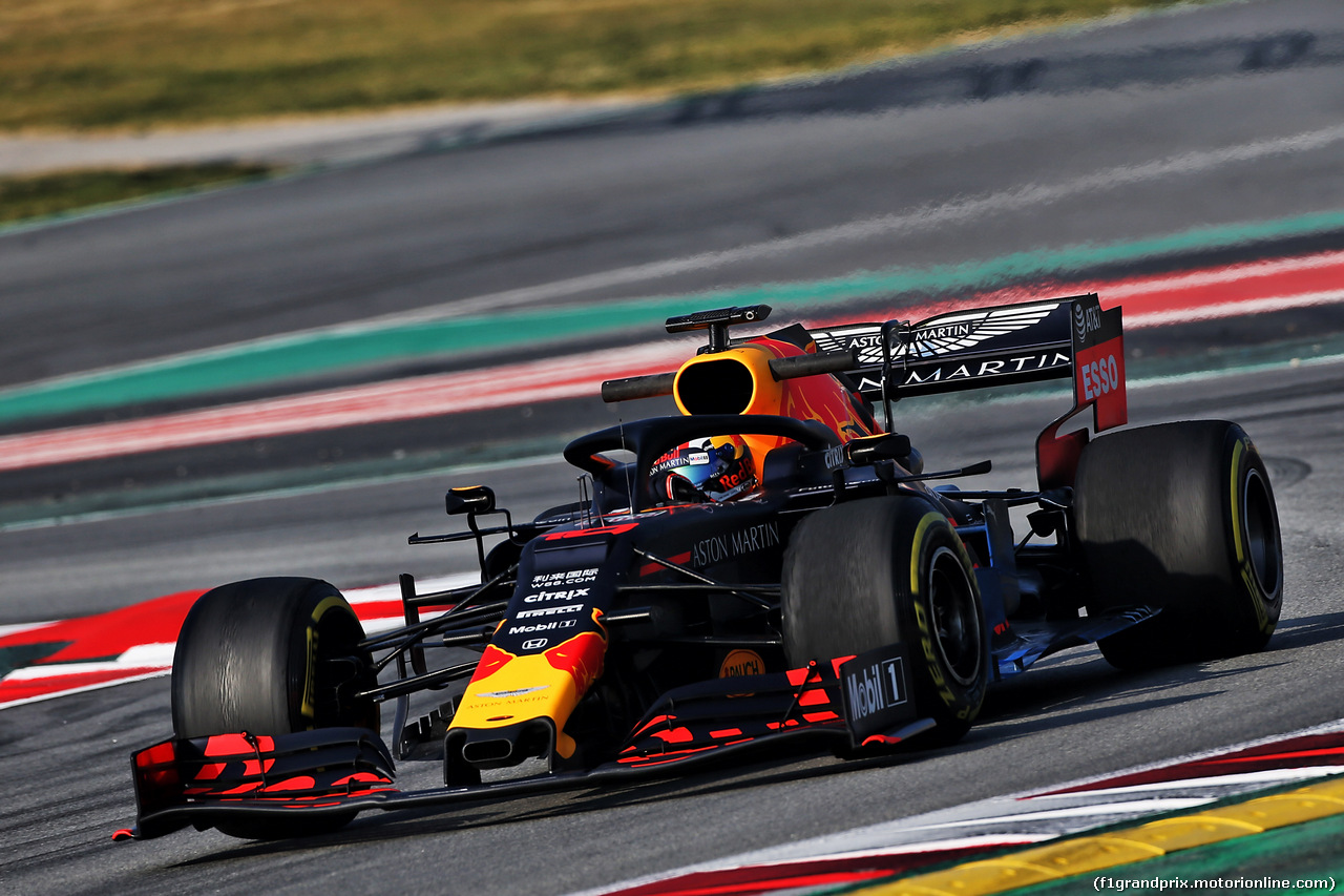 TEST F1 BARCELLONA 21 FEBBRAIO, Max Verstappen (NLD) Red Bull Racing RB14.
21.02.2019.
