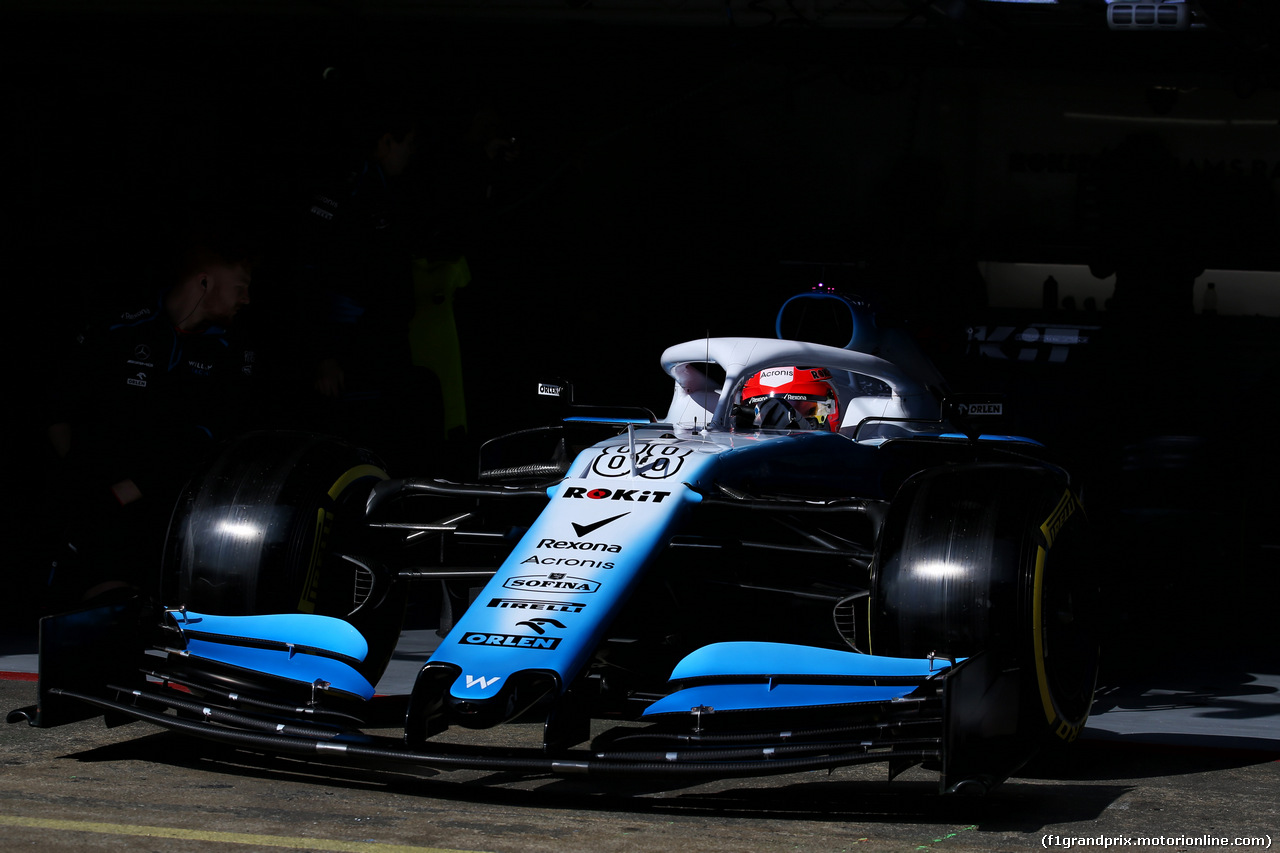 TEST F1 BARCELLONA 21 FEBBRAIO, Robert Kubica (POL) Williams Racing FW42.
21.02.2019.