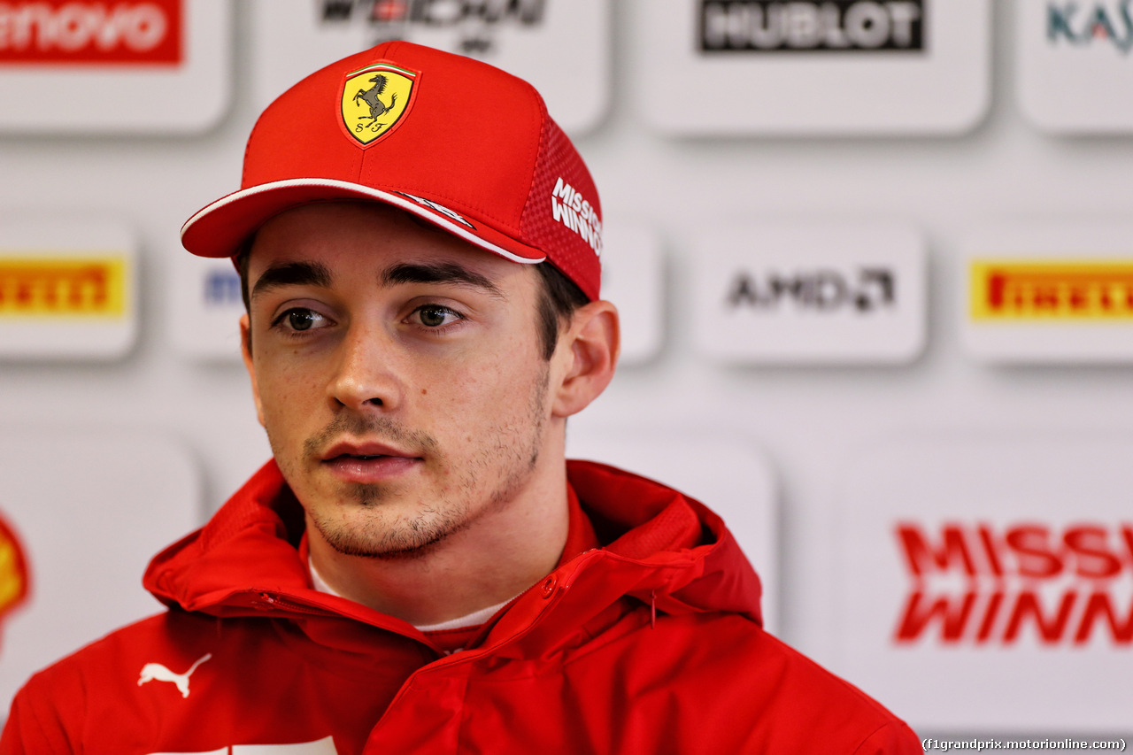 TEST F1 BARCELLONA 21 FEBBRAIO, Charles Leclerc (MON) Ferrari.
21.02.2019.