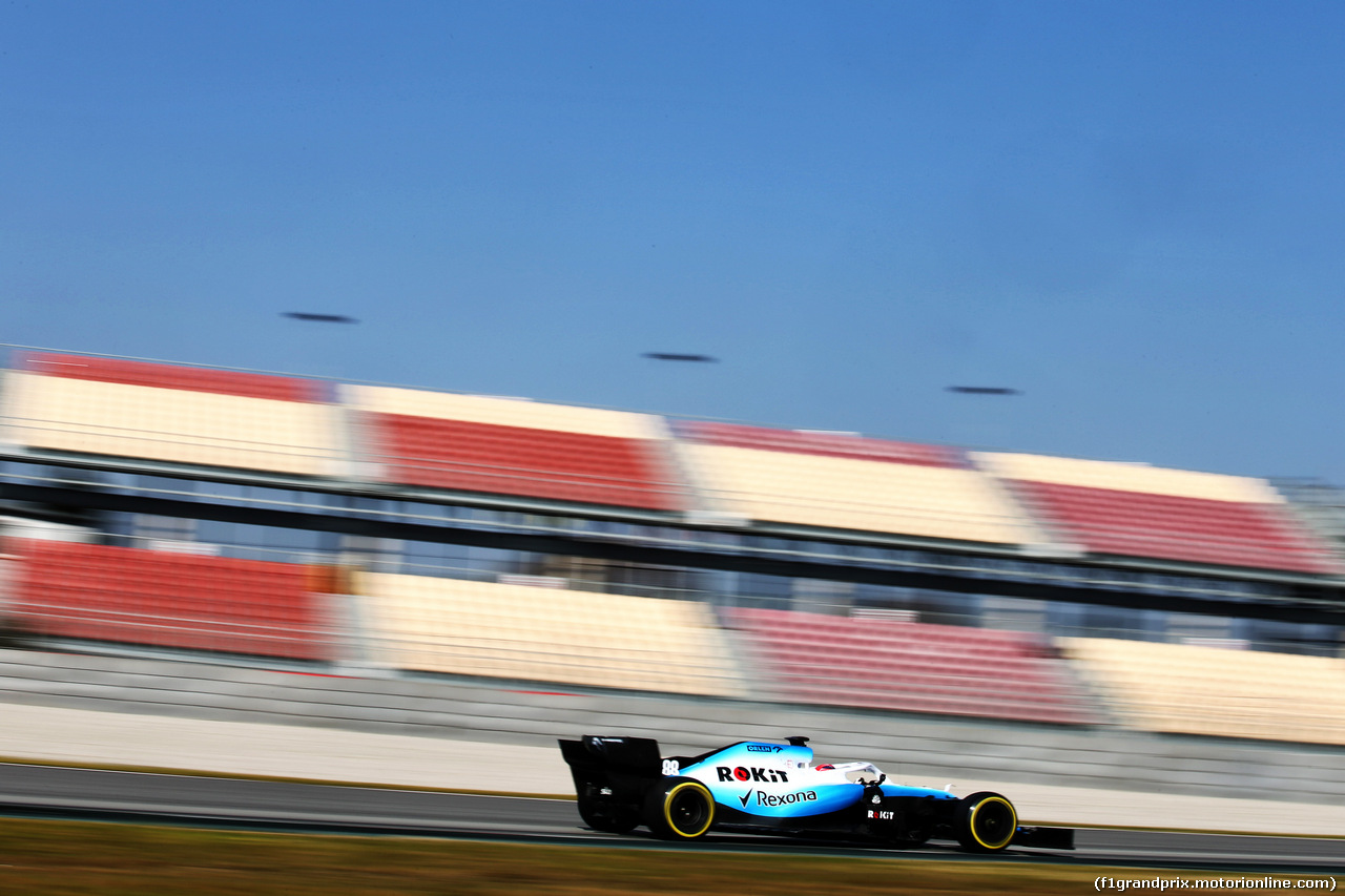 TEST F1 BARCELLONA 21 FEBBRAIO
