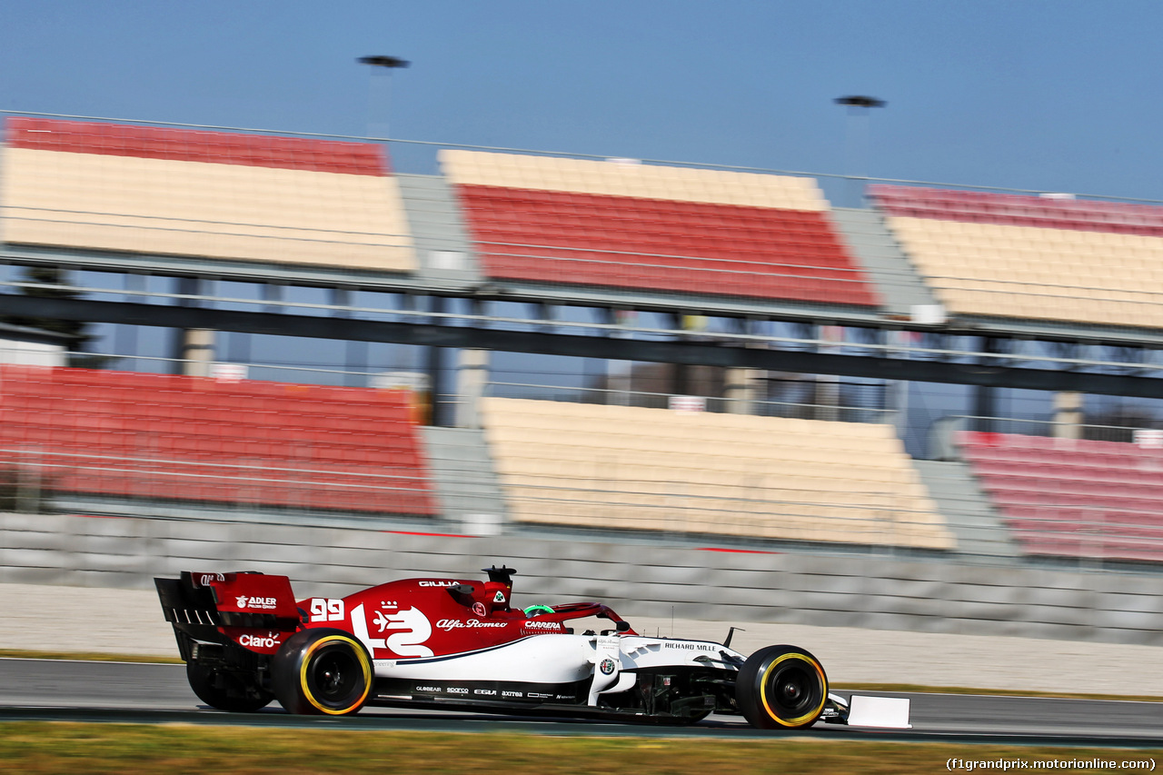 TEST F1 BARCELLONA 21 FEBBRAIO