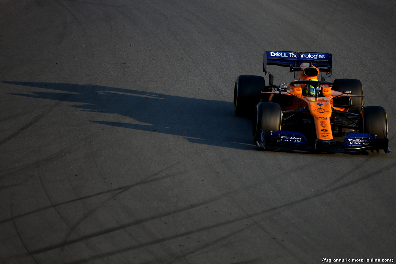 TEST F1 BARCELLONA 21 FEBBRAIO, Lando Norris (GBR), McLaren F1 Team 
21.02.2019.