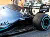 TEST F1 BARCELLONA 26 FEBBRAIO, Lewis Hamilton (GBR) Mercedes AMG F1 W10 rear suspension e floor detail.
26.02.2019.