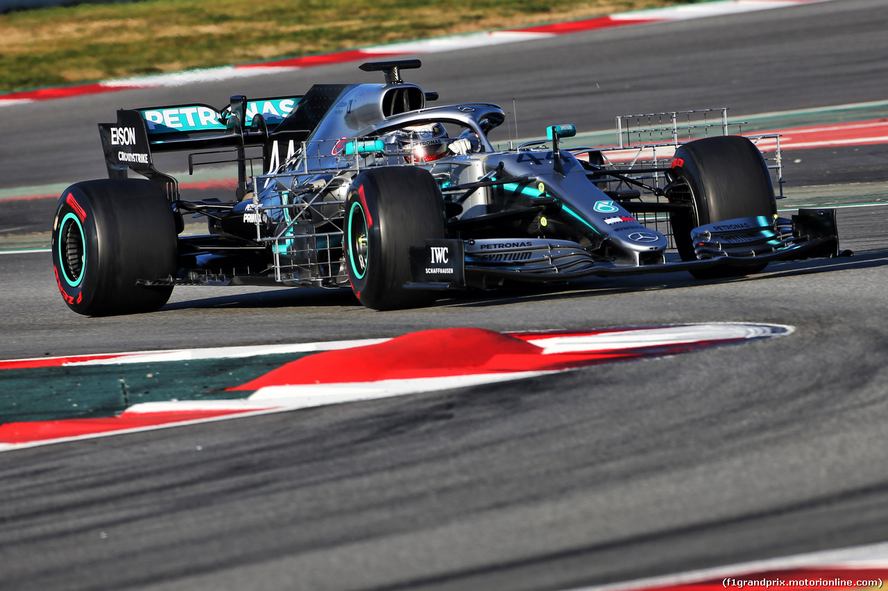 TEST F1 BARCELLONA 26 FEBBRAIO, Lewis Hamilton (GBR) Mercedes AMG F1 W10.
26.02.2019.