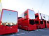TEST F1 BARCELLONA 26 FEBBRAIO, Ferrari trucks in the paddock.
26.02.2019.
