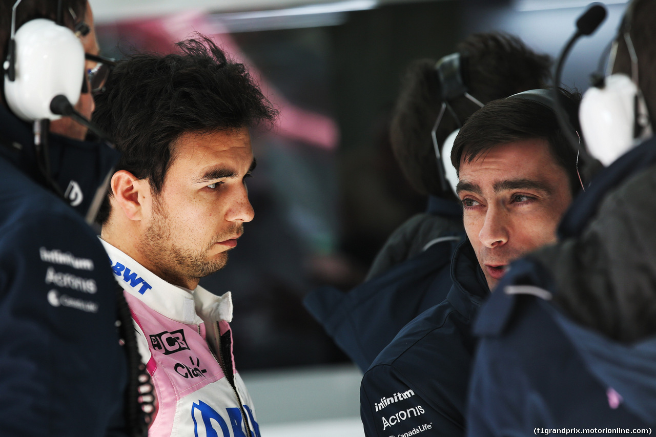 TEST F1 BARCELLONA 27 FEBBRAIO, Sergio Perez (MEX) Racing Point F1 Team.
27.02.2019.
