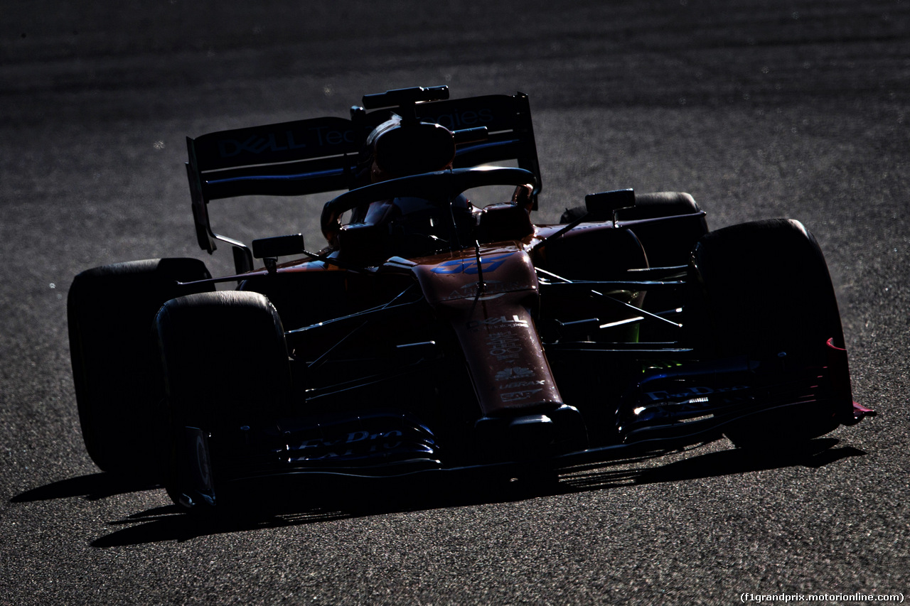 TEST F1 BARCELLONA 27 FEBBRAIO, Carlos Sainz Jr (ESP) McLaren MCL34.
27.02.2019.