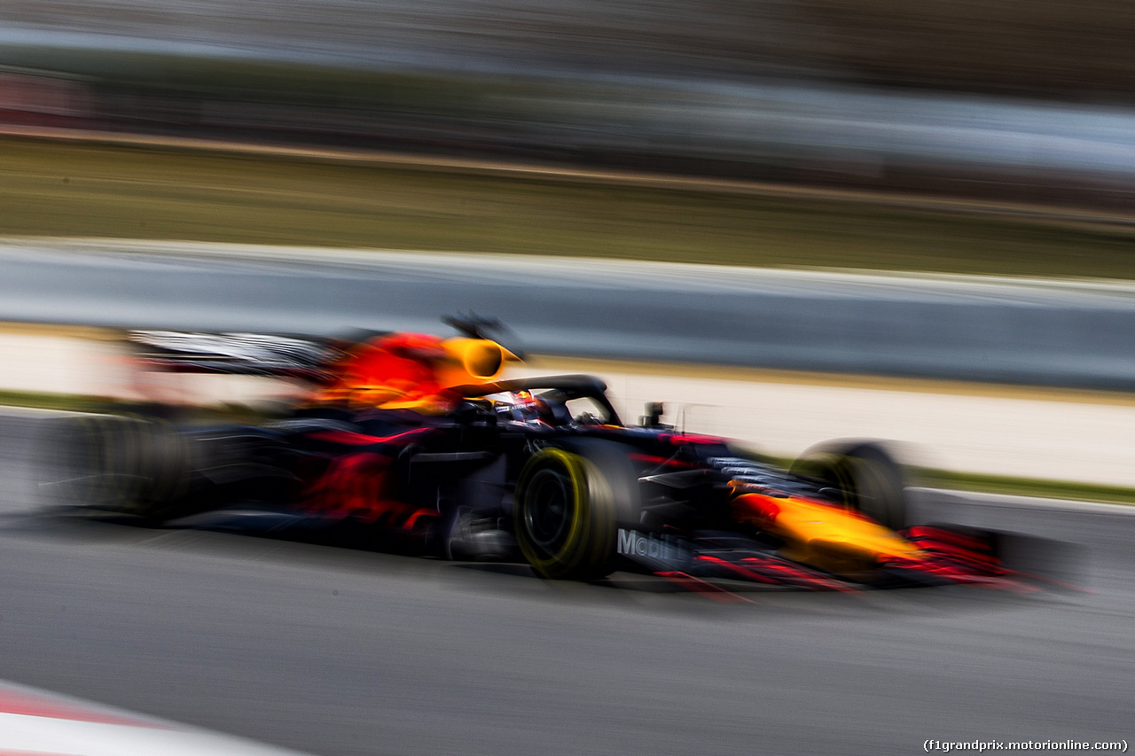 TEST F1 BARCELLONA 27 FEBBRAIO, Max Verstappen (NLD) Red Bull Racing RB14.
27.02.2019.