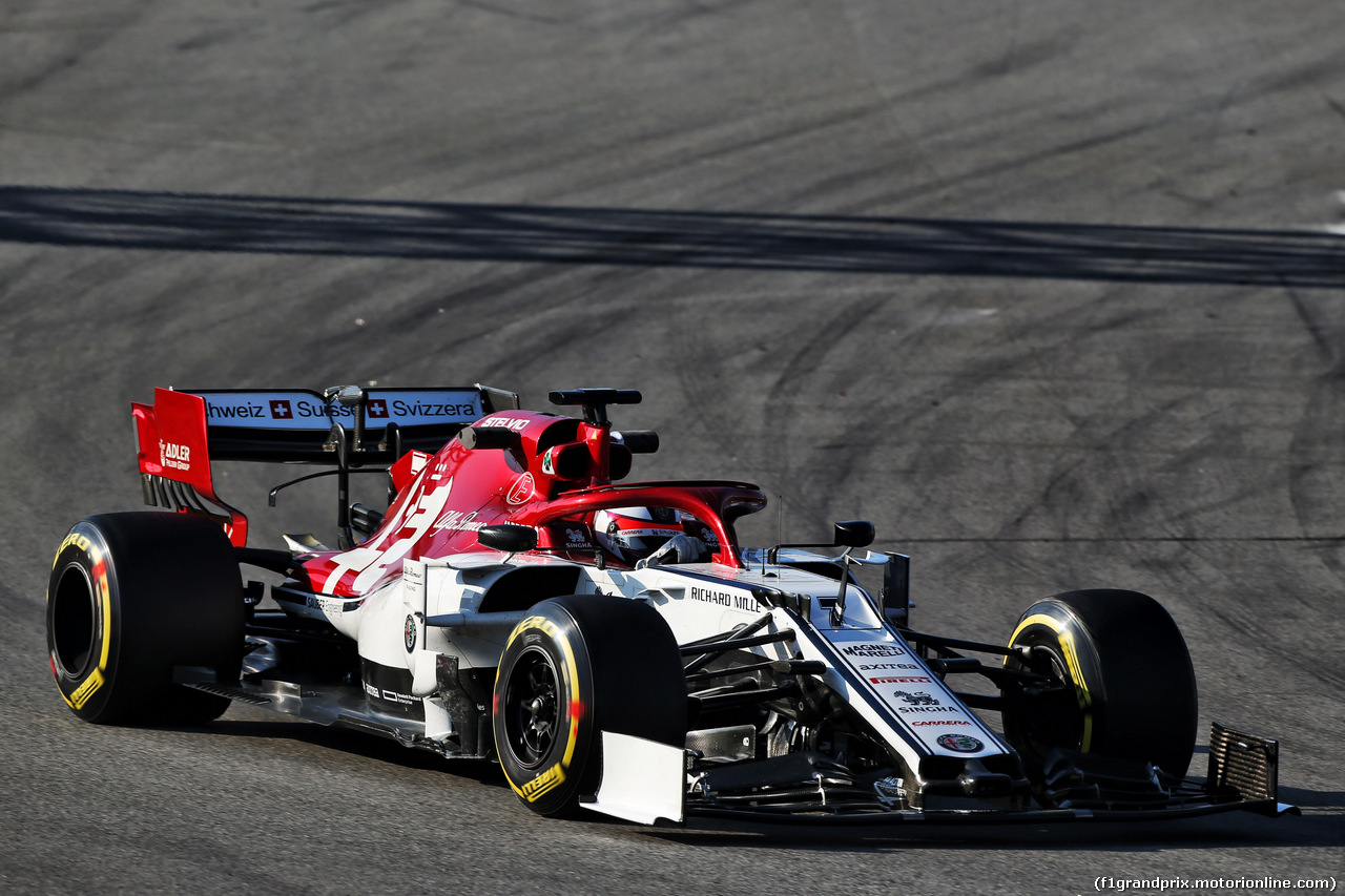 TEST F1 BARCELLONA 27 FEBBRAIO, Kimi Raikkonen (FIN) Alfa Romeo Racing C38.
27.02.2019.