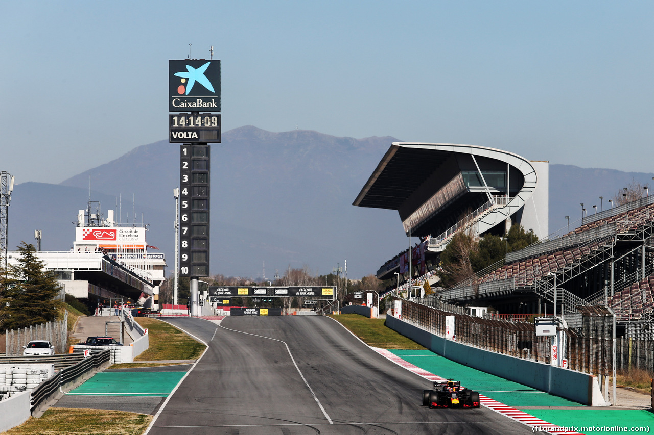 TEST F1 BARCELLONA 27 FEBBRAIO, Max Verstappen (NLD) Red Bull Racing RB14.
27.02.2019.