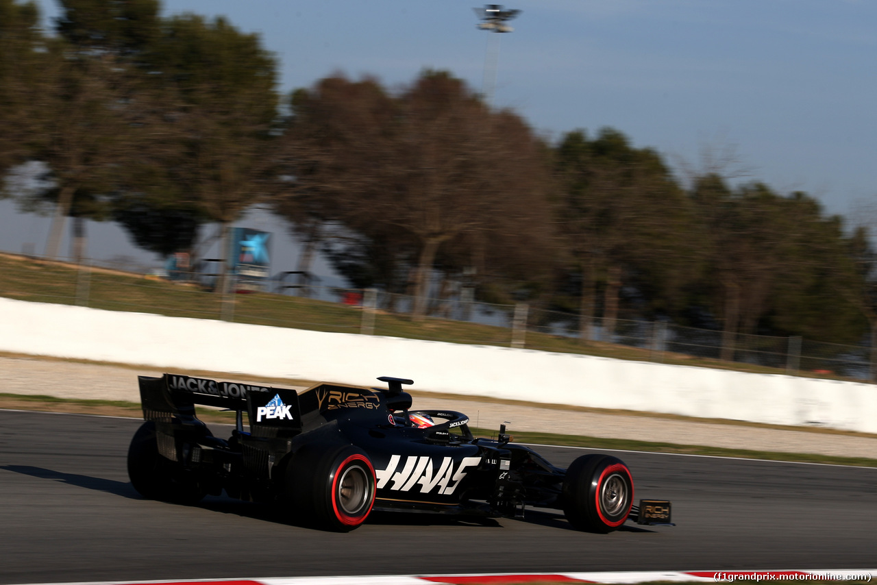 TEST F1 BARCELLONA 27 FEBBRAIO, Romain Grosjean (FRA), Haas F1 Team 
27.02.2019.