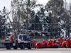 TEST F1 BARCELLONA 27 FEBBRAIO, The Ferrari SF90 of Sebastian Vettel (GER) Ferrari is recovered back to the pits on the back of a truck.
27.02.2019.