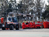 TEST F1 BARCELLONA 27 FEBBRAIO, The Ferrari SF90 of Sebastian Vettel (GER) Ferrari is recovered back to the pits on the back of a truck.
27.02.2019.