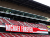 TEST F1 BARCELLONA 28 FEBBRAIO, Michael Schumacher (GER) banner in the grandstand.
28.02.2019.