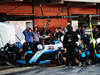 TEST F1 BARCELLONA 28 FEBBRAIO, George Russell (GBR) Williams Racing FW42 practices a pit stop.
28.02.2019.