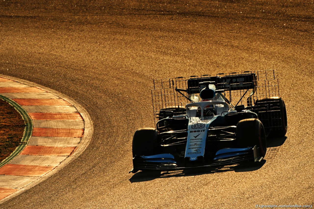 TEST F1 BARCELLONA 28 FEBBRAIO, George Russell (GBR) Williams Racing FW42.
28.02.2019.