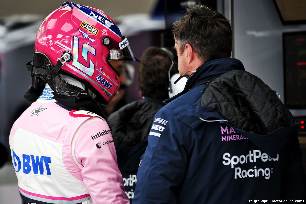 TEST F1 BARCELLONA 28 FEBBRAIO, Lance Stroll (CDN) Racing Point F1 Team.
28.02.2019.