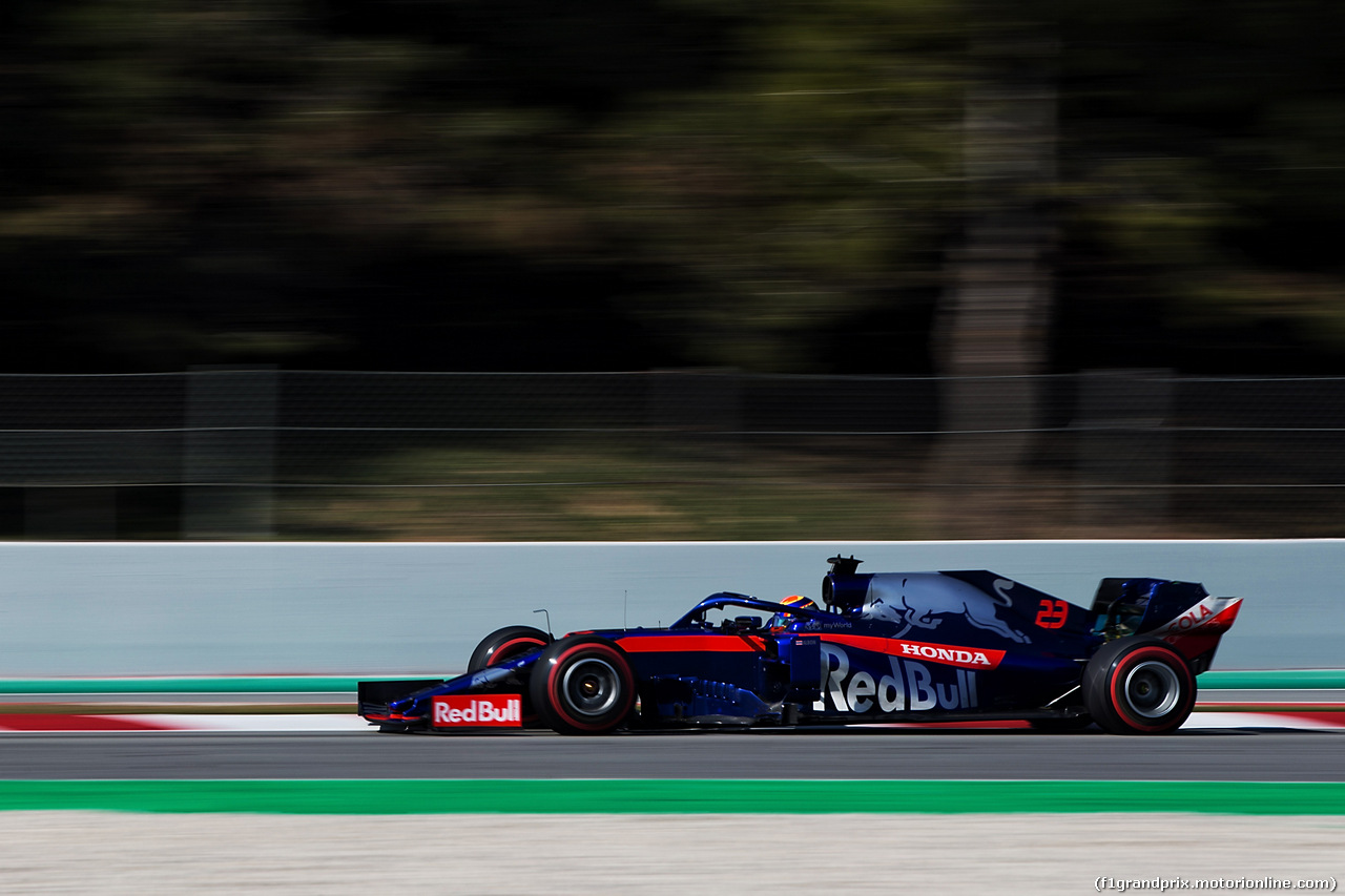 TEST F1 BARCELLONA 28 FEBBRAIO, Alexander Albon (THA) Scuderia Toro Rosso STR14.
28.02.2019.