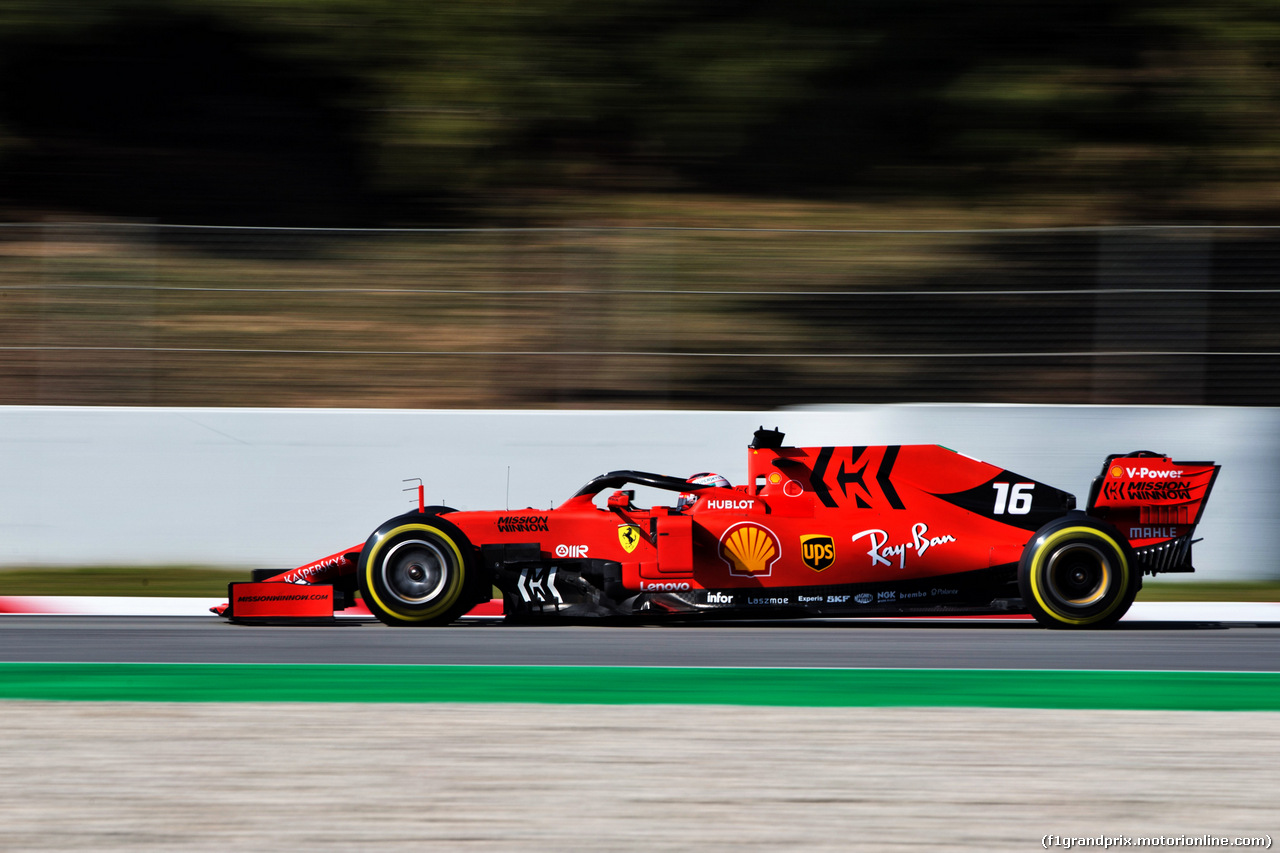 TEST F1 BARCELLONA 28 FEBBRAIO, Charles Leclerc (MON) Ferrari SF90.
28.02.2019.