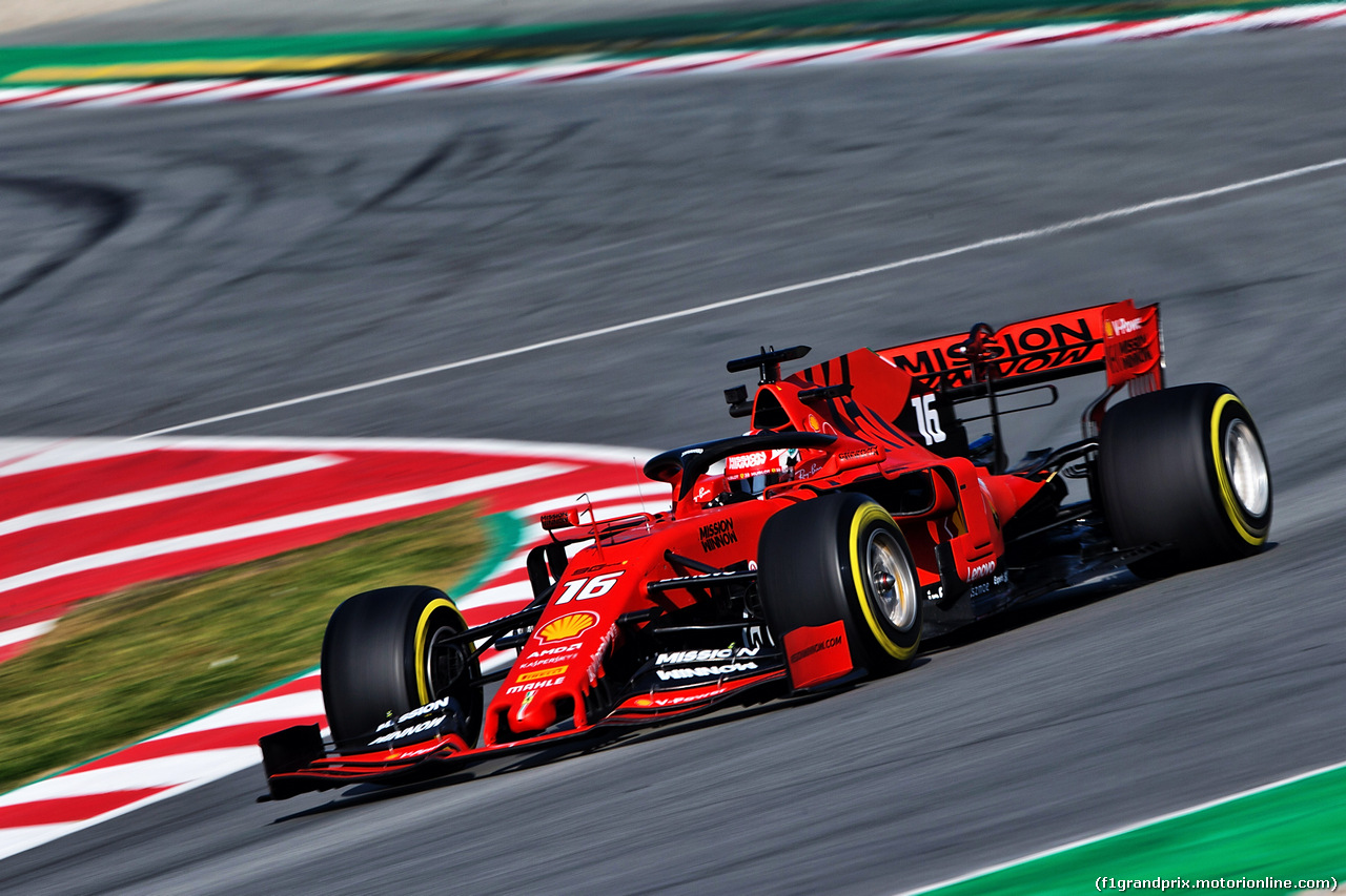 TEST F1 BARCELLONA 28 FEBBRAIO, Charles Leclerc (MON) Ferrari SF90.
28.02.2019.