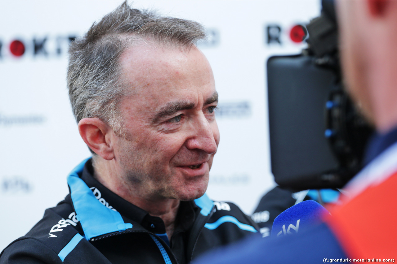 TEST F1 BARCELLONA 28 FEBBRAIO, Paddy Lowe (GBR) Williams Racing Chief Technical Officer with the media.
28.02.2019.