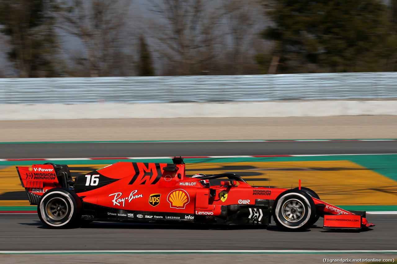 TEST F1 BARCELLONA 28 FEBBRAIO, Charles Leclerc (MON) Ferrari SF90.
28.02.2019.